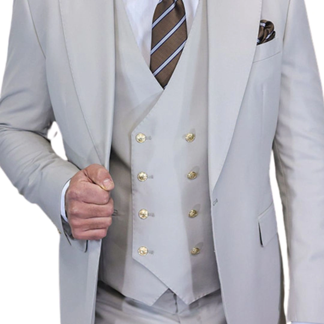 Colección Aether Crest: Traje Moderno de 3 Piezas, Elegancia y Estilo Inigualables.